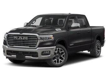 2026 Diamond Black Crystal Pearlcoat Ram 1500 Laramie Automatic 4X4 Truck