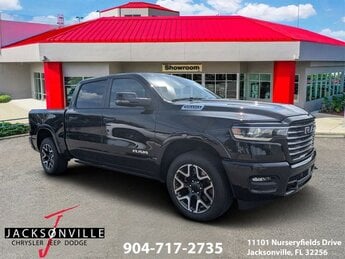 2026 Diamond Black Crystal Pearlcoat Ram 1500 Laramie 4 Door Truck 3.0L I6 Engine Automatic