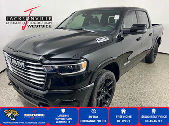 2026 Diamond Black Crystal Pearlcoat Ram 1500 Laramie Truck G 3.0L Straight 6 Cylinder Engine3.0 4 Door