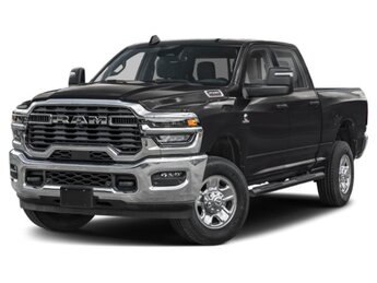 2025 Diamond Black Crystal Pearlcoat Ram 2500 Tradesman 4X4 6.4L V8 Engine 4 Door