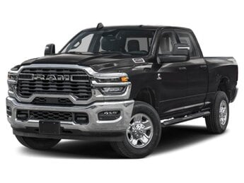 2025 Diamond Black Crystal Pearlcoat Ram 2500 Tradesman 4X4 6.4L V8 Engine 4 Door