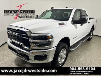 2025 Bright White Clearcoat Ram 2500 Big Horn 4X4 Truck Automatic 4 Door G 6.4L 8 Cylinder Engine6.4