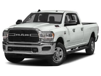 2019 Bright White Clearcoat Ram 2500 Big Horn 6.4L Heavy Duty V8 HEMI w/MDS Engine 4 Door Automatic 4X4