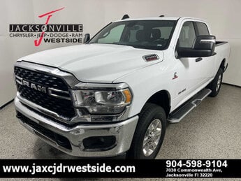 2024 Bright White Clearcoat Ram 2500 Big Horn 4 Door Automatic D 6.7L Straight 6 Cylinder Engine6.7