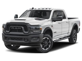 2024 Bright White Clearcoat Ram 2500 Rebel 4 Door Truck 4X4 D 6.7L Straight 6 Cylinder Engine6.7