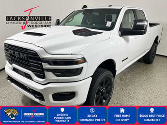 2026 Bright White Clearcoat Ram 2500 Laramie 4X4 Truck 4 Door Automatic G 6.4L 8 Cylinder Engine6.4