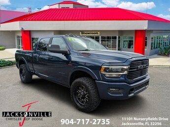 2022 Patriot Blue Pearlcoat Ram 2500 Laramie 4 Door Cummins 6.7L I6 Turbodiesel Engine Automatic Truck 4X4