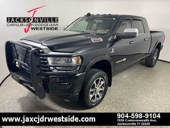 2021 Diamond Black Crystal Pearlcoat Ram 2500 Longhorn 4X4 Automatic 4 Door D 6.7L Straight 6 Cylinder Engine6.7 Truck