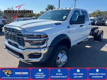 2026 Bright White Clearcoat Ram 4500 Chassis Cab Tradesman Automatic 4X4 D 6.7L Straight 6 Cylinder Engine6.7 4 Door