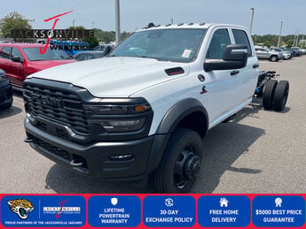 2026 Bright White Clearcoat Ram 4500 Chassis Cab Tradesman D 6.7L Straight 6 Cylinder Engine6.7 4 Door Automatic 4X4 Truck