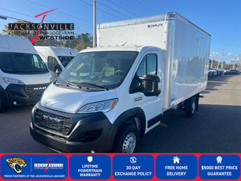 2026 Bright White Clearcoat Ram ProMaster Cutaway Tradesman FWD G 3.6L V6 Cylinder Engine3.6 2 Door