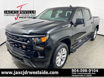 2023 Black Chevrolet Silverado 1500 Custom Automatic Truck RWD G 2.7L 4 Cylinder Engine2.7 4 Door