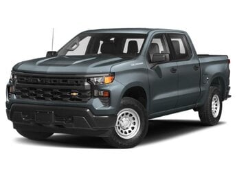 2024 Slate Gray Metallic Chevrolet Silverado 1500 Custom 4X4 4 Door G 2.7L 4 Cylinder Engine2.7 Truck Automatic