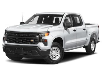 2024 Summit White Chevrolet Silverado 1500 Custom Trail Boss G 5.3L 8 Cylinder Engine5.3 4X4 4 Door