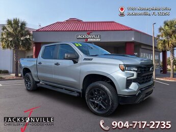 2025 Sterling Gray Metallic Chevrolet Silverado 1500 LT Trail Boss Automatic Truck 4 Door