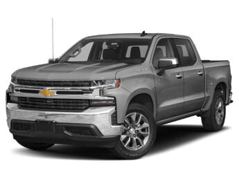 2021 Satin Steel Metallic Chevrolet Silverado 1500 LT 4X4 Truck 4 Door Automatic