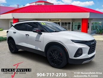 2022 Summit White Chevrolet Blazer LT 4 Door 3.6L V6 SIDI Engine Automatic FWD SUV