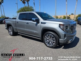 2024 Sterling Metallic GMC Sierra 1500 Denali Truck 4X4 EcoTec3 5.3L V8 Engine 4 Door Automatic
