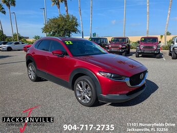 2022 Soul Red Crystal Metallic Mazda CX-30 2.5 S Premium Package Automatic 4 Door AWD SUV SKYACTIV® 2.5L 4-Cylinder DOHC 16V Engine