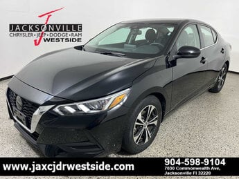 2023 Super Black Nissan Sentra SV 4 Door Automatic (CVT) Car FWD