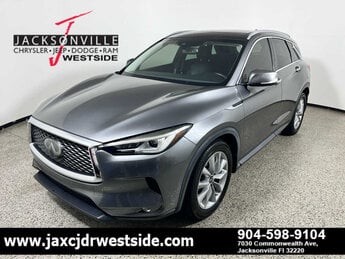 2021 Graphite Shadow INFINITI QX50 LUXE G 2.0L 4 Cylinder Engine2.0 SUV 4 Door