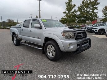 2006 Silver Streak Mica Toyota Tacoma PreRunner 4.0L V6 SMPI DOHC Engine Automatic RWD 4 Door Truck