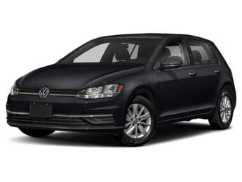 2021 Deep Black Pearl Volkswagen Golf TSI 1.4L TSI Engine Automatic FWD 4 Door
