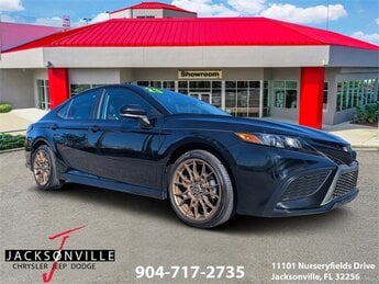 2023 Midnight Black Metallic Toyota Camry SE Nightshade FWD Automatic 4 Door Car