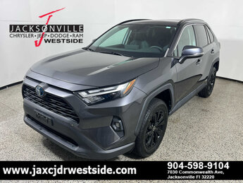 2022 Magnetic Gray Metallic Toyota RAV4 Hybrid XLE Premium SUV AWD 4 Door Automatic (CVT)