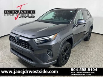 2022 Magnetic Gray Metallic Toyota RAV4 Hybrid XLE Premium SUV AWD 4 Door Automatic (CVT)