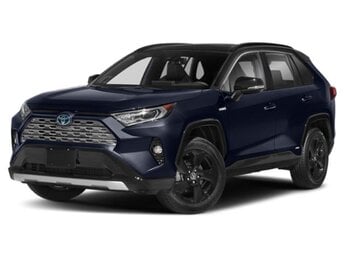 2020 Blue Print w/Midnight Black Roof Toyota RAV4 Hybrid XSE AWD H 2.5L 4 Cylinder Engine2.5 Automatic (CVT) SUV
