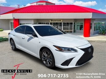 2020 Ultra White Lexus ES ES 350 F SPORT 4 Door FWD Automatic Car 3.5L V6 DOHC Dual VVT-i 24V Engine
