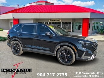 2023 Crystal Black Honda CR-V Hybrid Sport Touring Automatic (CVT) 4 Door SUV