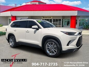 2024 Coastal Cream Toyota Grand Highlander Platinum 4 Door SUV 2.4L 4-Cylinder Engine AWD