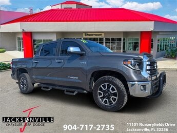 2021 Magnetic Gray Metallic Toyota Tundra Limited 4 Door Truck Automatic