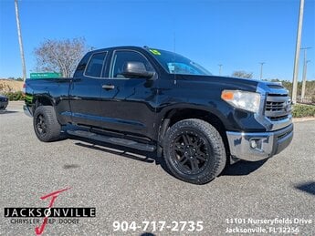2015 Black Toyota Tundra i-Force 5.7L V8 DOHC 32V LEV Engine RWD 4 Door Automatic
