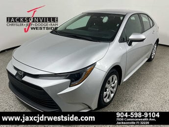 2024 Classic Silver Metallic Toyota Corolla LE G 2.0L 4 Cylinder Engine2.0 Automatic (CVT) Car