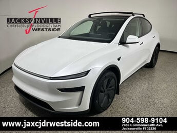 2026 Pearl White Multi-Coat Tesla Model Y E Electric Motor Engine 4 Door AWD Automatic
