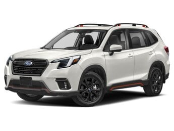 2022 Crystal White Pearl Subaru Forester Sport 4 Door SUV G 2.5L 4 Cylinder Engine2.5 AWD