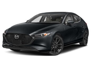2023 Jet Black Mica Mazda Mazda3 2.5 S Preferred Package FWD Automatic Hatchback I4 Engine
