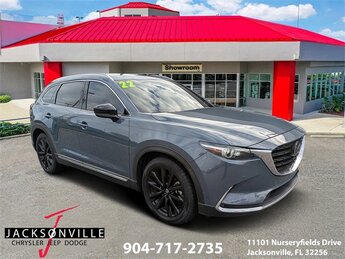 2022 Polymetal Gray Metallic Mazda CX-9 Carbon Edition AWD Automatic SUV 4 Door 2.5L 4-Cylinder Engine