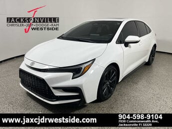 2023 Ice Cap Toyota Corolla XSE Car FWD 4 Door