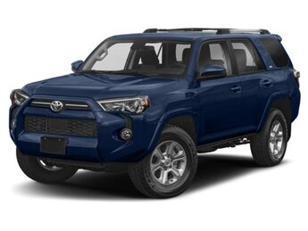 2021 Nautical Blue Metallic Toyota 4Runner SR5 Premium 4.0L V6 SMPI DOHC Engine Automatic SUV RWD 4 Door
