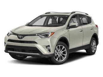 2018 Blizzard Pearl Toyota RAV4 Limited FWD SUV 2.5L 4-Cylinder DOHC Dual VVT-i Engine 4 Door
