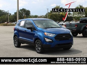 2021 Lightning Blue Metallic Ford EcoSport S Automatic 4 Door SUV G 1.0L 3 Cylinder Engine1.0 FWD