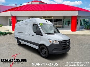 2025 Arctic White Mercedes-Benz Sprinter 2500 RWD Van 3 Door Automatic 2.0L 4-Cylinder Diesel Turbocharged DOHC Engine