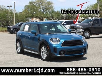 2022 Island Blue Metallic MINI Countryman Cooper G 1.5L 3 Cylinder Engine1.5 Automatic FWD SUV 4 Door