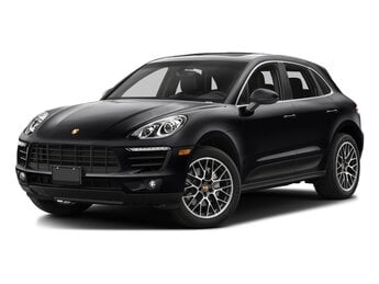 2017 Black Porsche Macan Turbo SUV 4 Door Automatic G 3.6L V6 Cylinder Engine3.6