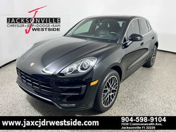 2017 Black Porsche Macan Turbo 4 Door G 3.6L V6 Cylinder Engine3.6 AWD Automatic
