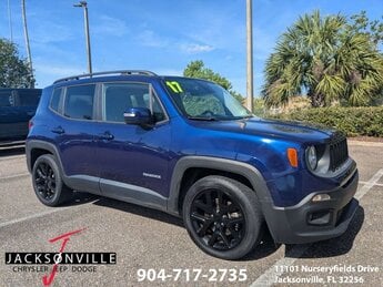 2017 Jetset Blue Jeep Renegade Altitude 4 Door SUV FWD 2.4L I4 MultiAir Engine Automatic